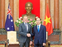 vietnam australia bolster ties in key areas president